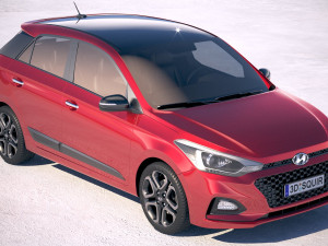Hyundai i20 2019 3D Model
