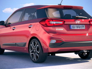 Hyundai i20 2019 3D Model