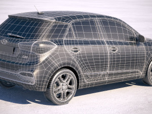 Hyundai i20 2019 3D Model
