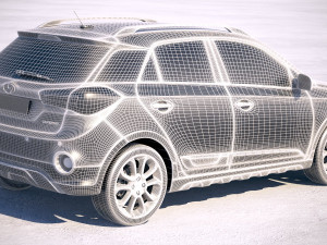 Hyundai i20 Actilve 2019 Modelo 3D