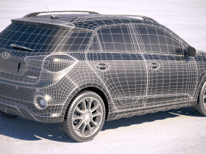 Hyundai i20 Actilve 2019 Modelo 3D