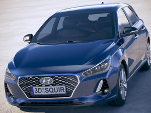Hyundai i30 2018 3D 모델