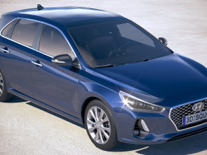 Hyundai i30 2018 3D 모델