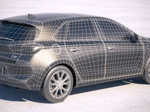 Hyundai i30 2018 3D 모델