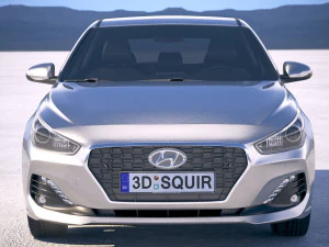 Hyundai i30 2019 3D Model
