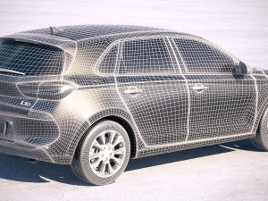 Hyundai i30 2019 3D Model