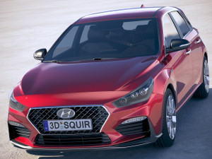 Hyundai i30 N-line 2019 3D 모델