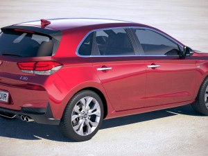 Hyundai i30 N-line 2019 3D 모델