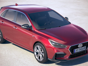 Hyundai i30 N-line 2019 3D 모델