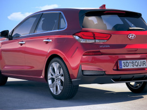 Hyundai i30 N-line 2019 3D 모델