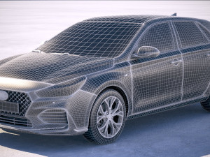 Hyundai i30 N-line 2019 3D 모델