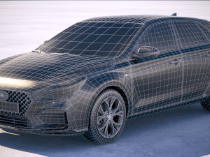 Hyundai i30 N-line 2019 3D 모델