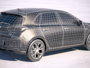 Hyundai i30 N-line 2019 3D 모델