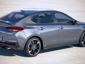 Hyundai i30 Fastback N 2019 3D Model