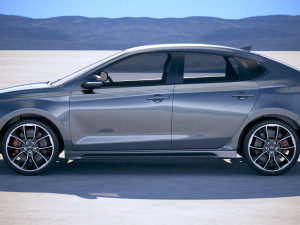 Hyundai i30 Fastback N 2019 3D Model