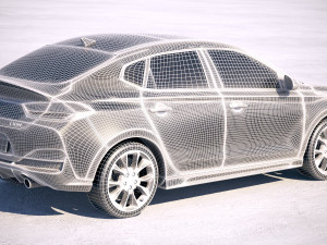Hyundai i30 Fastback N 2019 3D Model