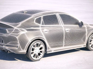 Hyundai i30 Fastback N 2019 3D Model