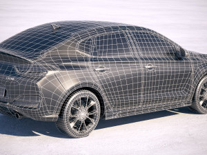 Hyundai i30 Fastback N 2019 3D Model