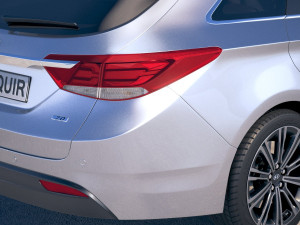 Hyundai i40 2018 Tourer Modelo 3D