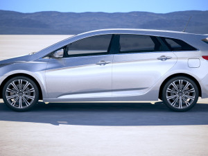Hyundai i40 2018 Tourer Modelo 3D