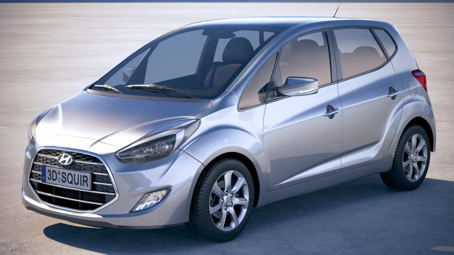 Hyundai ix20 2018 3D Model .c4d .max .obj .3ds .fbx .stl .blend 
