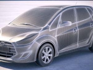 Hyundai ix20 2018 3D Model