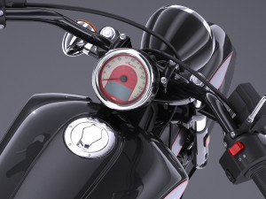 Indian Scout Sixty 2018 3D Модель