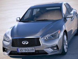 Infiniti Q50 2018 3D 模型