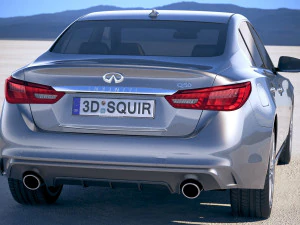 Infiniti Q50 2018 3D Model