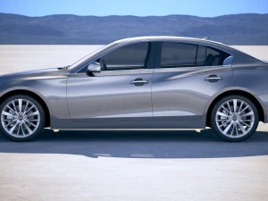 Infiniti Q50 2018 3D Model