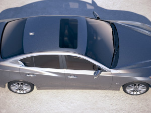 Infiniti Q50 2018 3D 模型