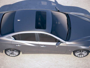 Infiniti Q50 2018 3D Model