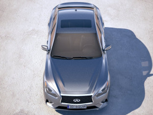 Infiniti Q50 2018 3D 模型