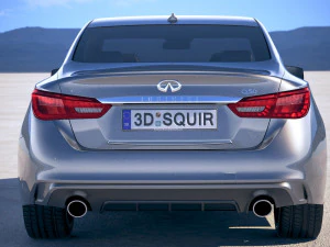 Infiniti Q50 2018 3D Model