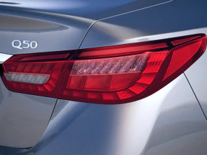 Infiniti Q50 2018 3D Model