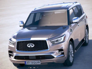 Infinity QX80 2018 3D Model