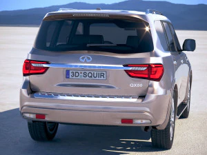 Infinity QX80 2018 3D Model