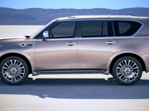 Infinity QX80 2018 3D Model