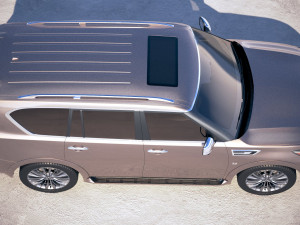 Infinity QX80 2018 Model 3D