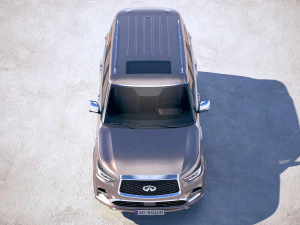 Infinity QX80 2018 3D Model