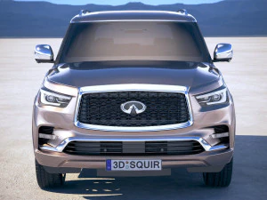 Infinity QX80 2018 3D Model