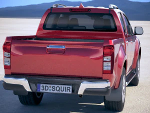Isuzu D-max 2017 3D Model