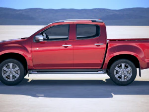 Isuzu D-max 2017 3D Model