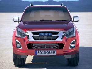 Isuzu D-max 2017 3D Model