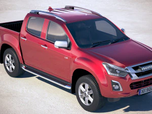 Isuzu D-max 2017 3D Model