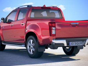 Isuzu D-max 2017 3D 모델