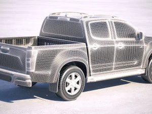 Isuzu D-max 2017 3D Model