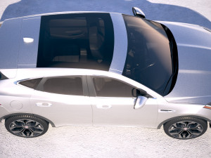 Jaguar E-pace 2018 3D Модель