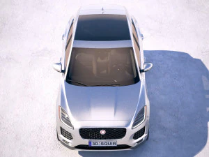 Jaguar E-pace 2018 3D Модель