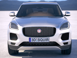 Jaguar E-pace 2018 3D Модель
